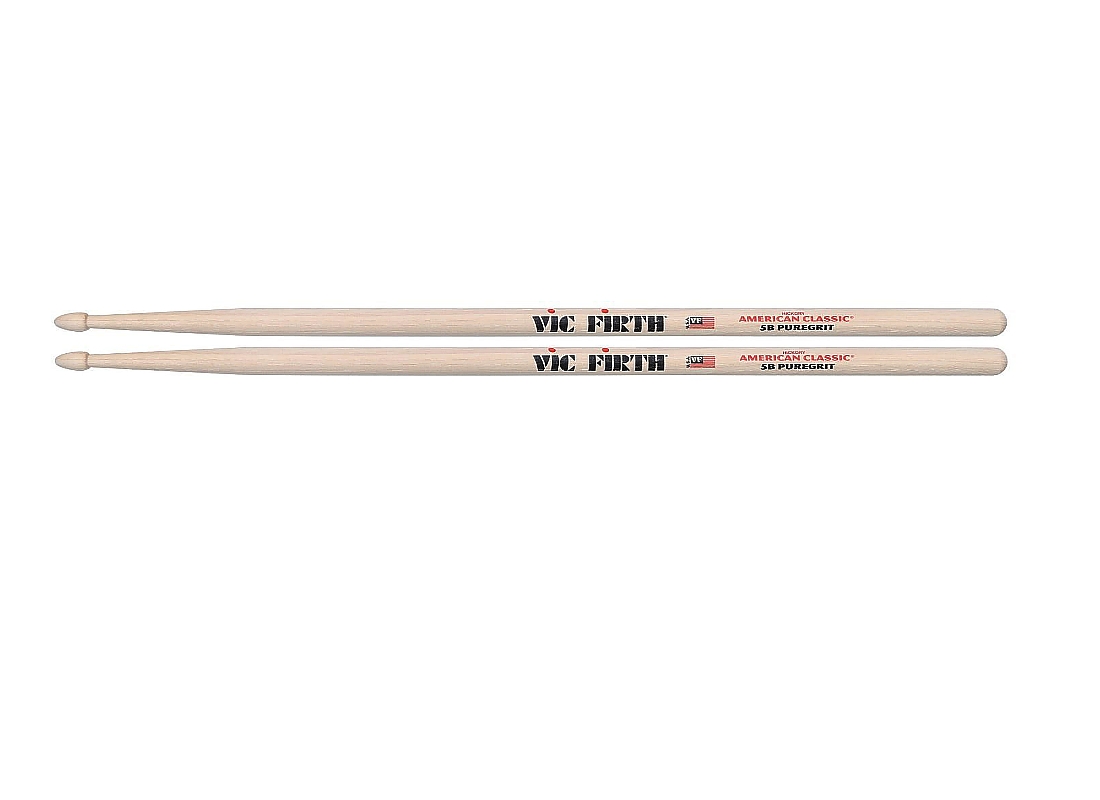 Vic Firth 5BPG Drumsticks American Classic Wood Tip 