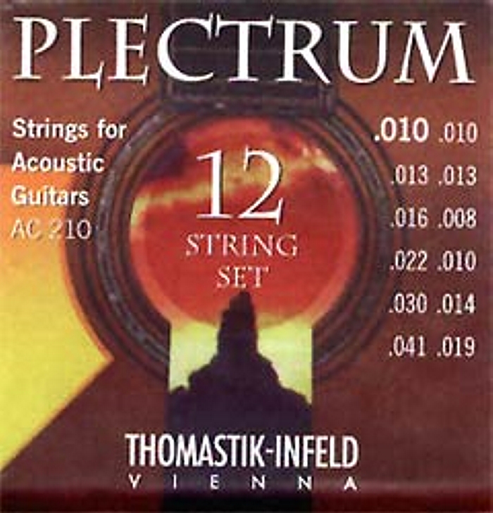 Thomastik Einzelsaite .008 für 12-Saitige Akustik Gitarre Plektrum AC210