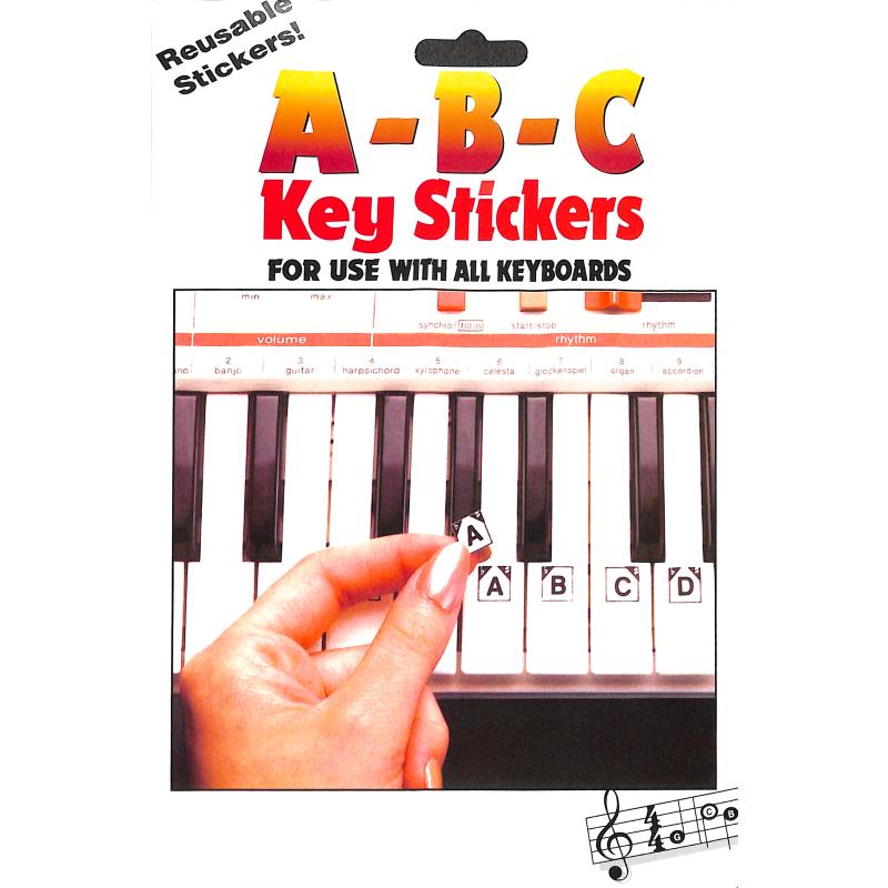 ABC Key Stickers