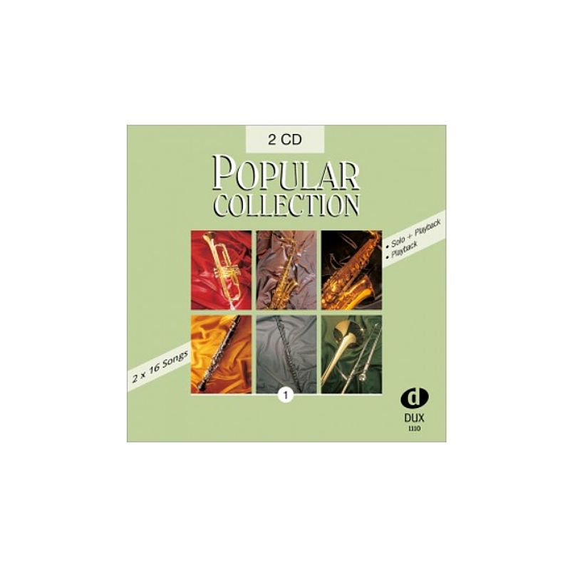 Popular Collection 1, Doppel-CD, Halb- und Vollplayback, 2 x 16 Songs