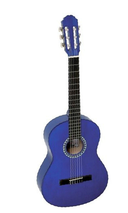 GEWAPure Konzert Gitarre VGS 3/4 blau