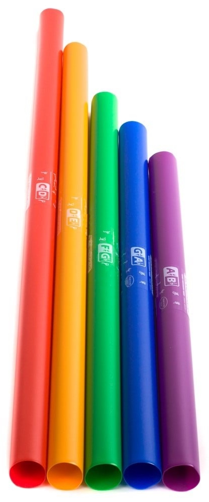Boomwhackers BW KG chromatisches Bass Set