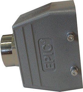 10 pol straight connector housing for 2 brackets PG21