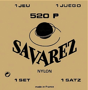 Savarez Konzert Gitarren Saiten Satz 520 P Nylon