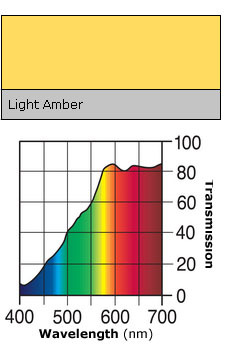Color roll 102 light amber LEE