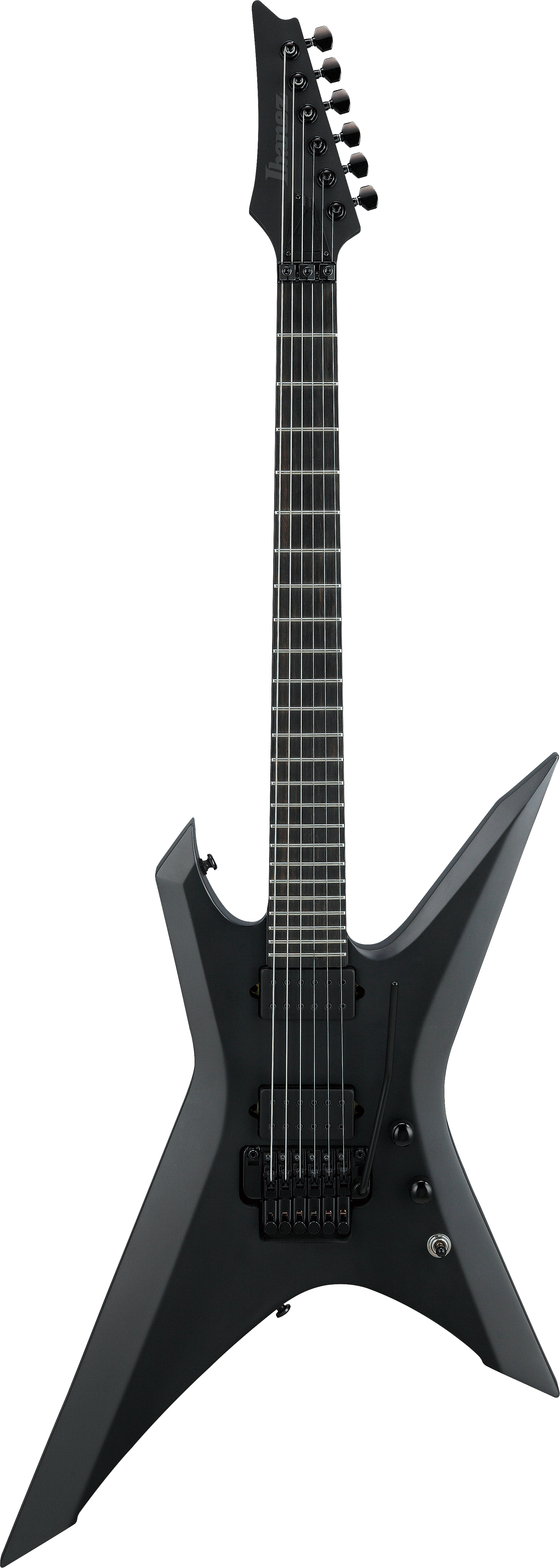 Ibanez XPTB-BKF Iron Label 6-sait. E-Gitarre Black Flat