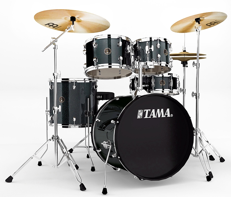 TAMA RM50YH6 Charcoal Mist Rhythm Mate Schlagzeug Set inkl Becken 
