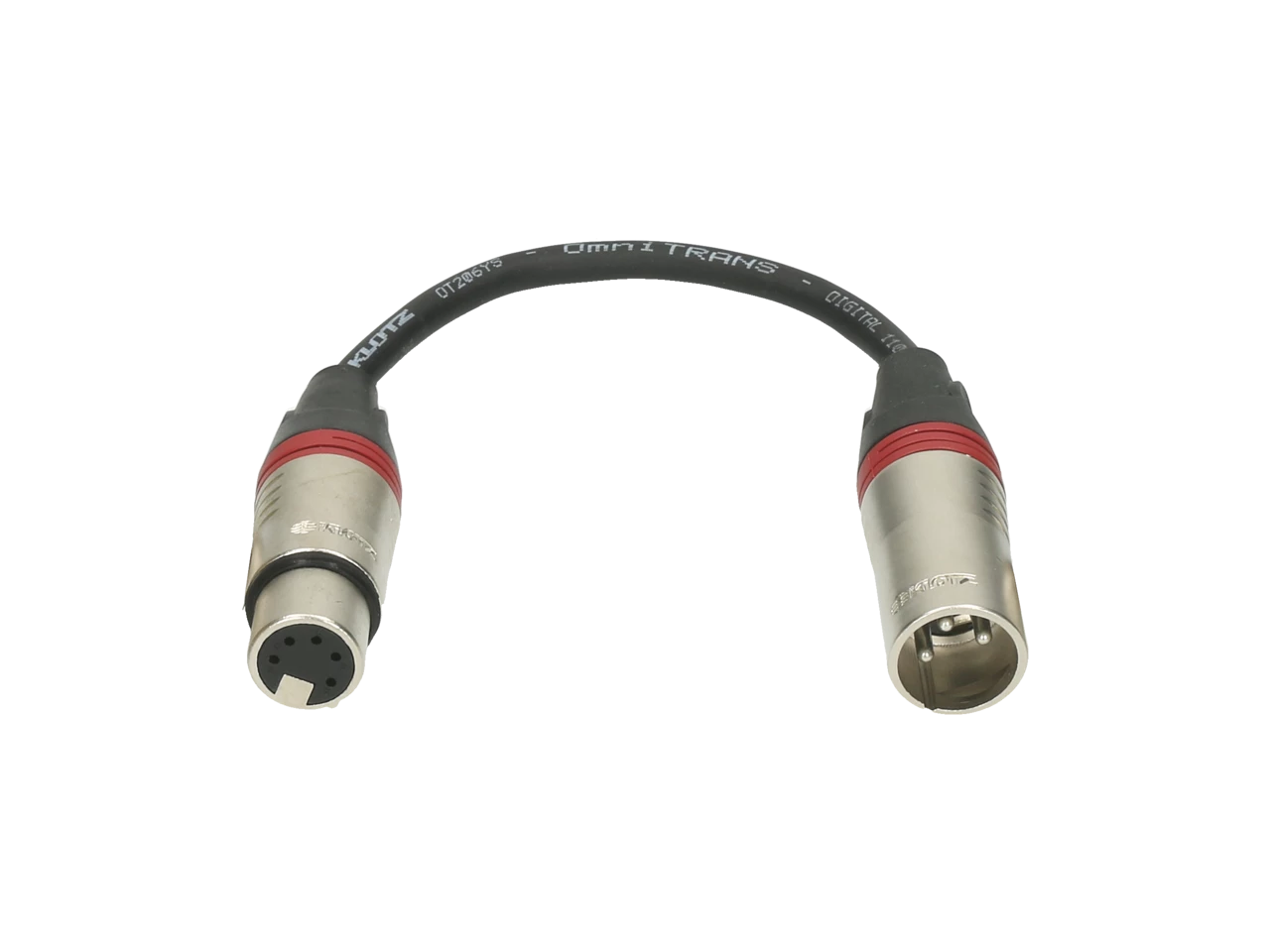 DMX Cable Assembly XLR 3-Pin Plug to Jack