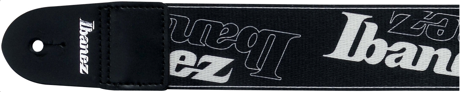 Ibanez GSD50-P6 Gitarrengurt Schwarz mit Ibanez Logo