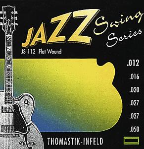 Thomastik Saiten Satz JS112 für Electric Gitarre Jazz Swing Series Nickel, geschliffen 