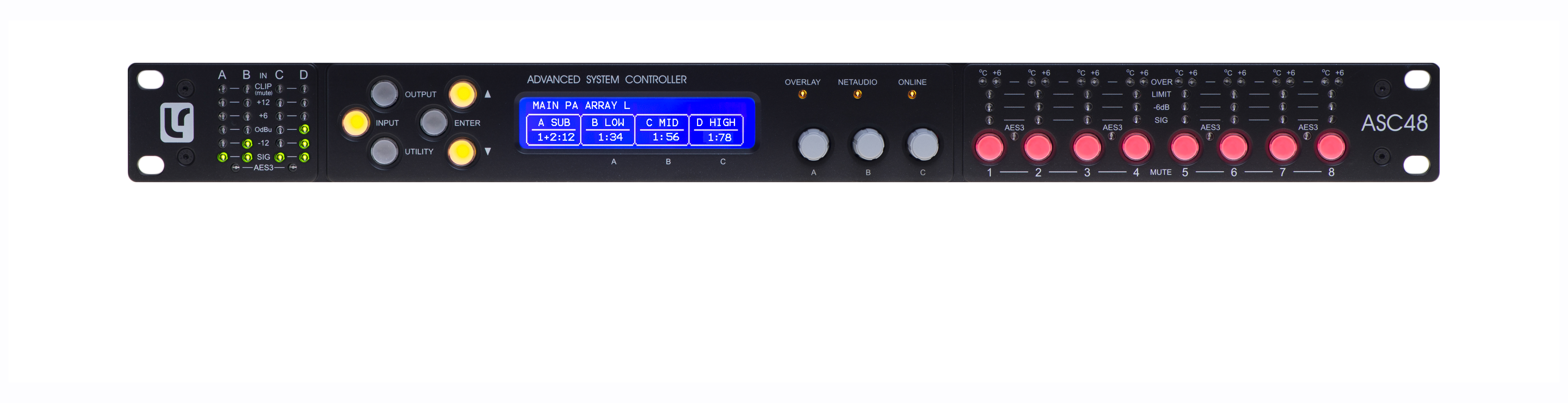 Linea Research ASC48 FIR Audio Controller inkl Dante Card