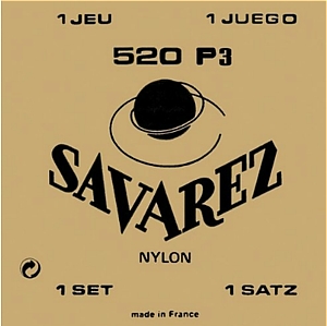 Savarez Konzert Gitarren Saiten Satz 520 P3 Nylon