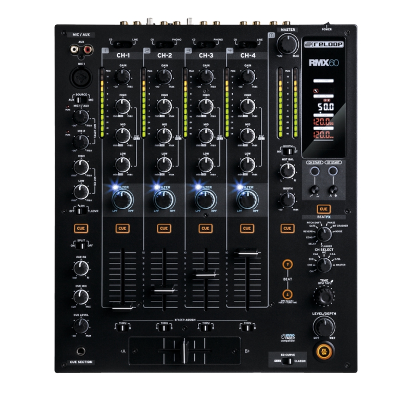 Reloop RMX-60 Digital Professioneller DJ Mixer