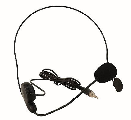 Omnitronic HS-250 Headset Mikrofon schwarz