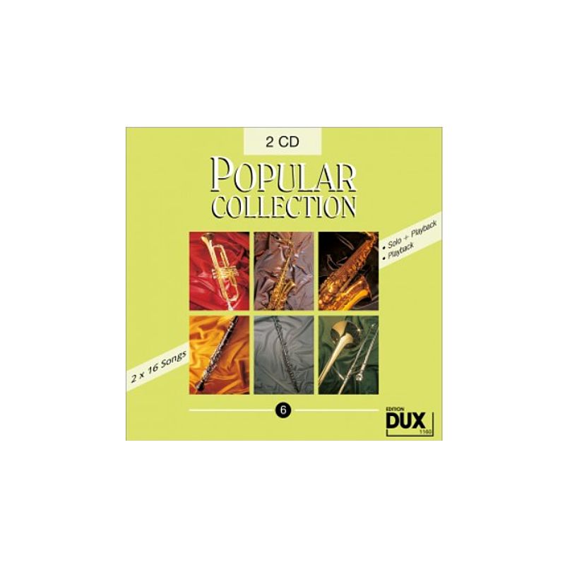 Popular Collection 6, Doppel-CD, Halb- und Vollplayback, 2 x 16 Songs