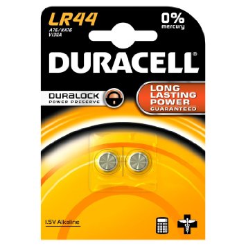 Duracell LR44 Knopfzellenbatterie 2Stk