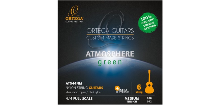 Ortega ATG44NM Klassik Gitarren Saiten Satz Medium Tension