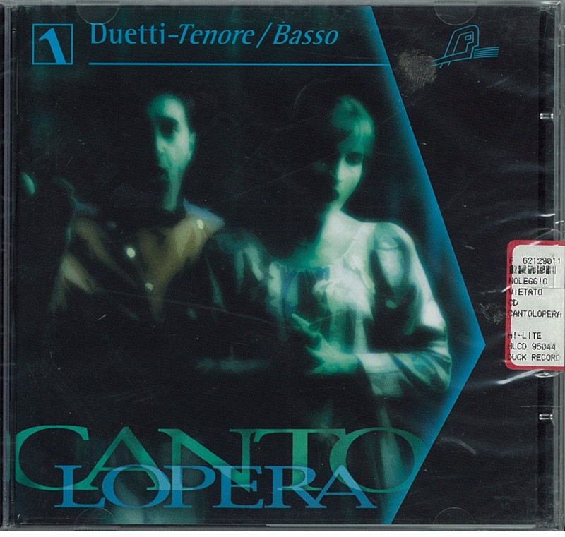 Cantolopera Playback's Duets for Tenor and Bass 