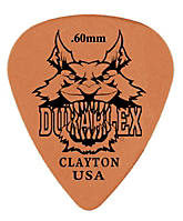 Clayton Plektrum Duraplex orange 0.60