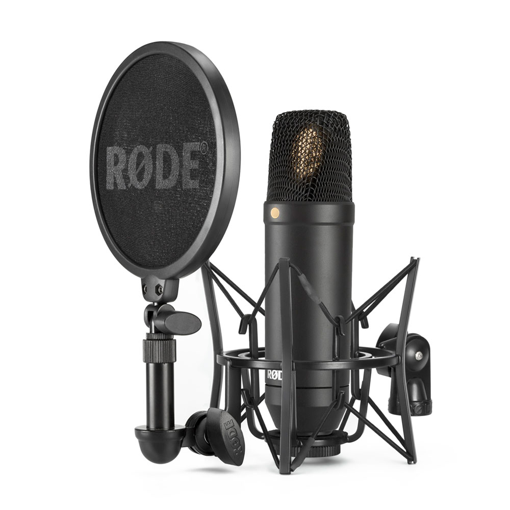 Rode NT1-Kit Complete Vocal Recording Großmembran Kondensator Mikrofon schwarz